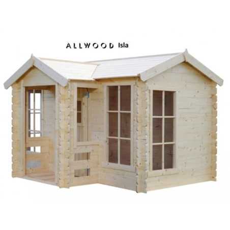 Allwood Isla Outdoor Wooden Playhouse Kit (M520)