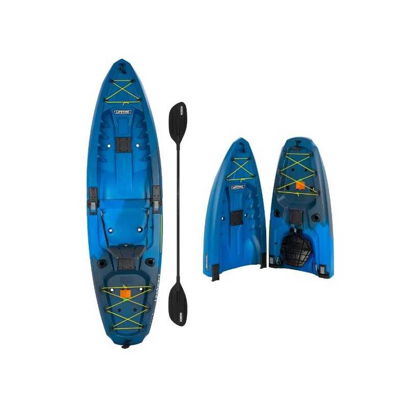 Lifetime Lockport 94 Sit-On-Top Modular Kayak - Azure Fusion (91477)