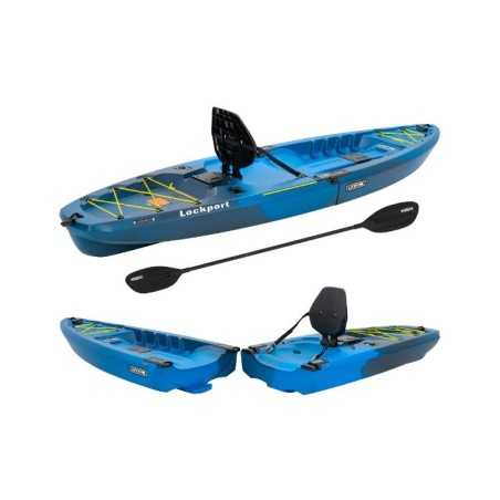 Lifetime Lockport 94 Sit-On-Top Modular Kayak - Azure Fusion (91477)