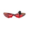 Lifetime Lockport 94 Sit-On-Top Modular Kayak - Volcano Fusion (91478)