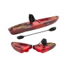 Lifetime Lockport 94 Sit-On-Top Modular Kayak - Volcano Fusion (91478)