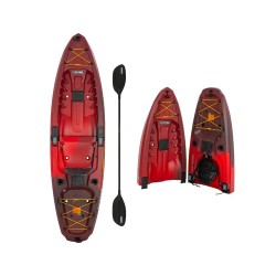 Lifetime Lockport 94 Sit-On-Top Modular Kayak - Volcano Fusion (91478)