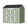 Little Cottage Co. Value Gable 8x8 Wood Storage Shed Kit - Side Entry (8x8 VGS-SE-PC)
