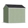 Little Cottage Co. Value Gable 8x8 Wood Storage Shed Kit - Side Entry (8x8 VGS-SE-PC)