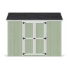 Little Cottage Co. Value Gable 8x10 Wood Storage Shed Kit - Side Entry (8x10 VGS-SE-PC)