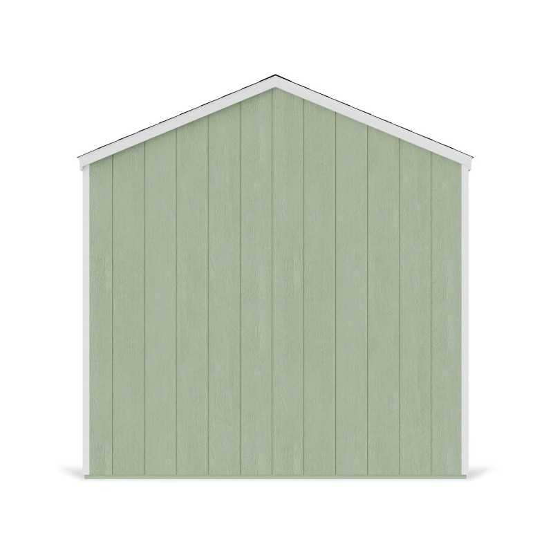Little Cottage Co. Value Gable 8x10 Wood Storage Shed Kit - Side Entry (8x10 VGS-SE-PC)