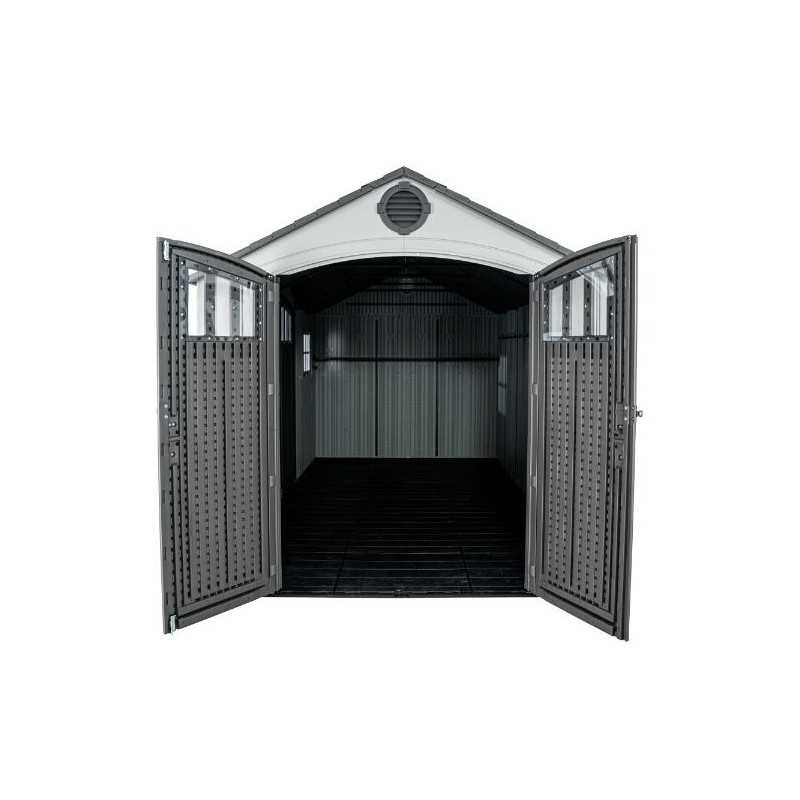 Lifetime 15x8 Dual Entry Outdoor Storage Shed (60407)