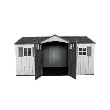 Lifetime 15x8 Dual Entry Outdoor Storage Shed (60407)