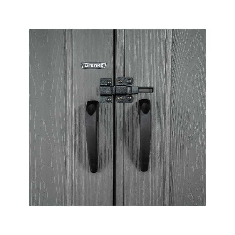 Lifetime 15x8 Dual Entry Outdoor Storage Shed (60407)
