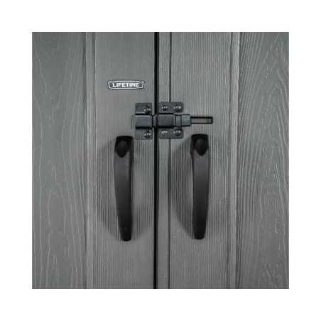 Lifetime 15x8 Dual Entry Outdoor Storage Shed (60407)