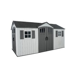 Lifetime 15x8 Dual Entry Outdoor Storage Shed (60407)