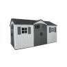 Lifetime 15x8 Dual Entry Outdoor Storage Shed (60407)