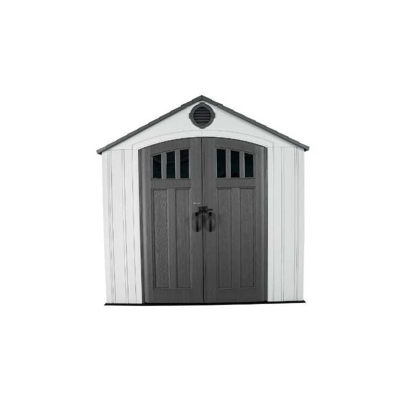 Lifetime 15x8 Dual Entry Outdoor Storage Shed (60407)