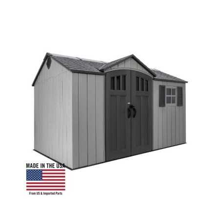 Lifetime 12.5 ft. x 8 ft. Outdoor Storage Shed Kit (60454)