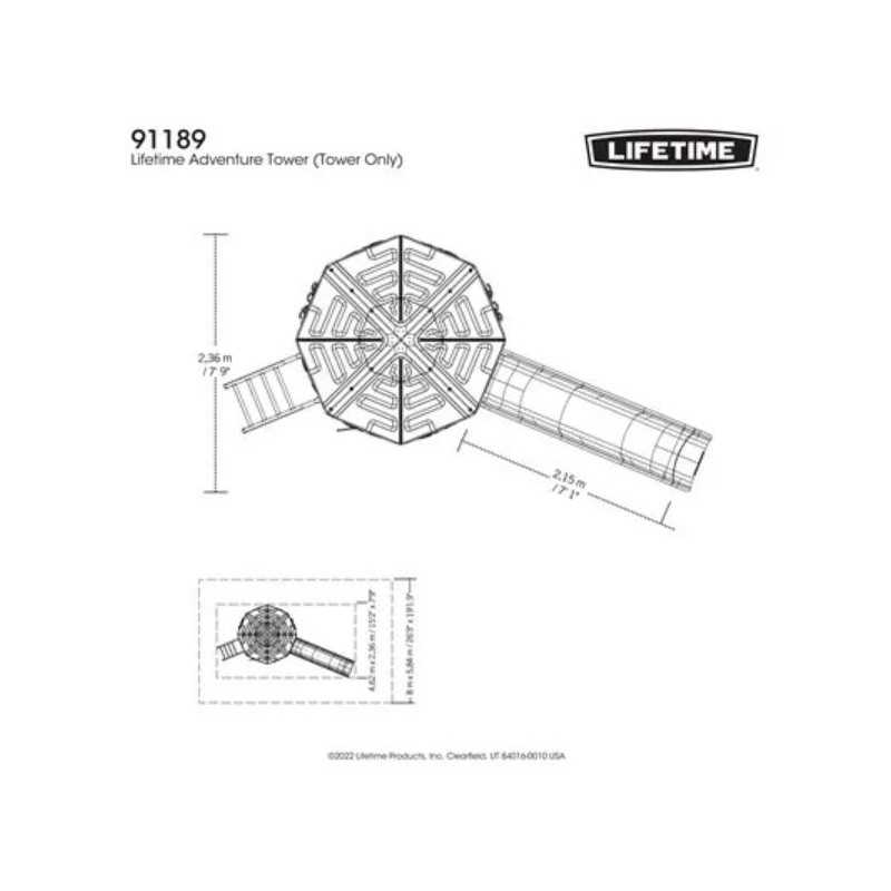 Lifetime Adventure Slide Tower - Playset (91189)