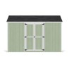 Little Cottage Co. Value Gable 8x12 Wood Storage Shed Kit - Side Entry (8x12 VGS-SE-PC)