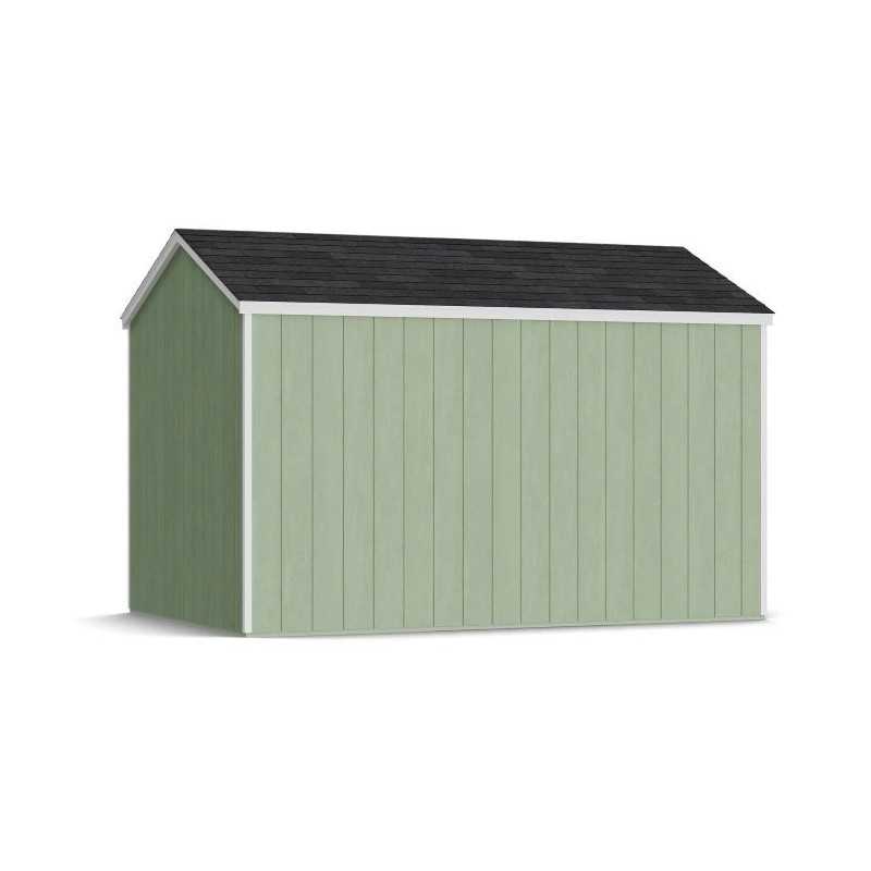 Little Cottage Co. Value Gable 8x12 Wood Storage Shed Kit - Side Entry (8x12 VGS-SE-PC)