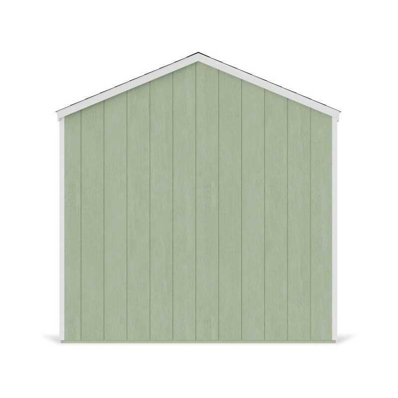 Little Cottage Co. Value Gable 8x12 Wood Storage Shed Kit - Side Entry (8x12 VGS-SE-PC)