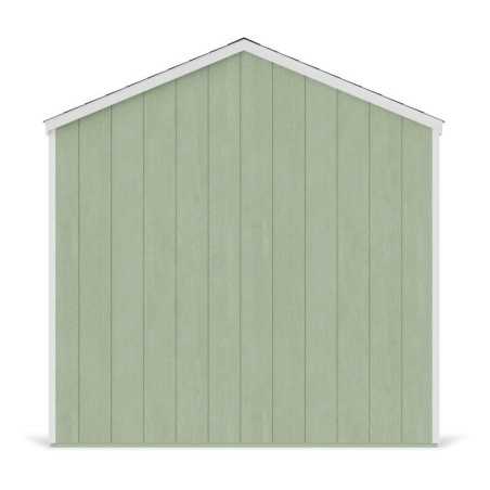 Little Cottage Co. Value Gable 8x12 Wood Storage Shed Kit - Side Entry (8x12 VGS-SE-PC)