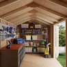 Little Cottage Co. Value Gable 8x12 Wood Storage Shed Kit - Side Entry (8x12 VGS-SE-PC)