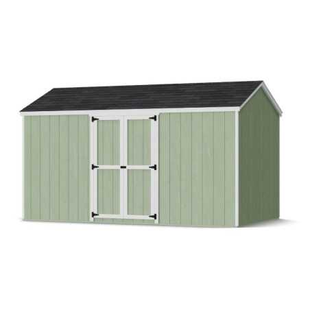 Little Cottage Co. Value Gable 8x14 Wood Storage Shed Kit - Side Entry (8x14 VGS-SE-PC)