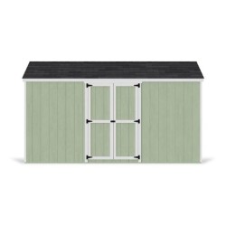 Little Cottage Co. Value Gable 8x14 Wood Storage Shed Kit - Side Entry (8x14 VGS-SE-PC)