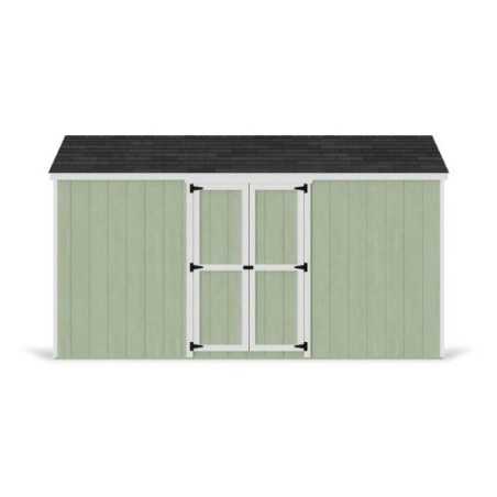 Little Cottage Co. Value Gable 8x14 Wood Storage Shed Kit - Side Entry (8x14 VGS-SE-PC)