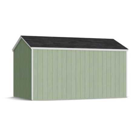 Little Cottage Co. Value Gable 8x14 Wood Storage Shed Kit - Side Entry (8x14 VGS-SE-PC)