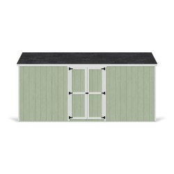 Little Cottage Co. Value Gable 8x16 Wood Storage Shed Kit - Side Entry (8x16 VGS-PC)