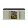 Little Cottage Co. Value Gable 8x16 Wood Storage Shed Kit - Side Entry (8x16 VGS-PC)