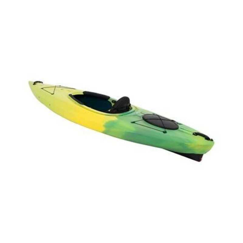 Lifetime 10 ft Emotion Tide Sit-Inside Kayak w/ Paddle  - Lemongrass Fusion (90848)