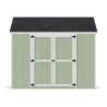 Little Cottage Co. Value Gable 10x10 Wood Storage Shed Kit - Side Entry (10x10 VGS-SE-PC)