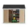 Little Cottage Co. Value Gable 10x10 Wood Storage Shed Kit - Side Entry (10x10 VGS-SE-PC)