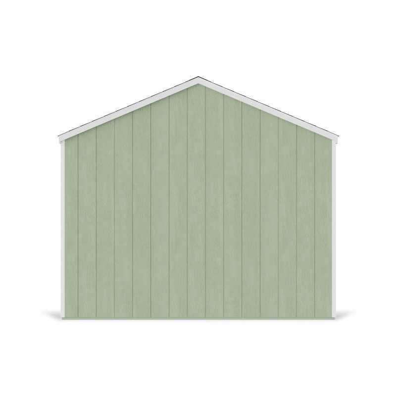 Little Cottage Co. Value Gable 10x10 Wood Storage Shed Kit - Side Entry (10x10 VGS-SE-PC)
