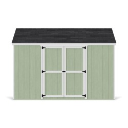 Little Cottage Co. Value Gable 10x12 Wood Storage Shed Kit - Side Entry (10x12 VGS-SE-PC)