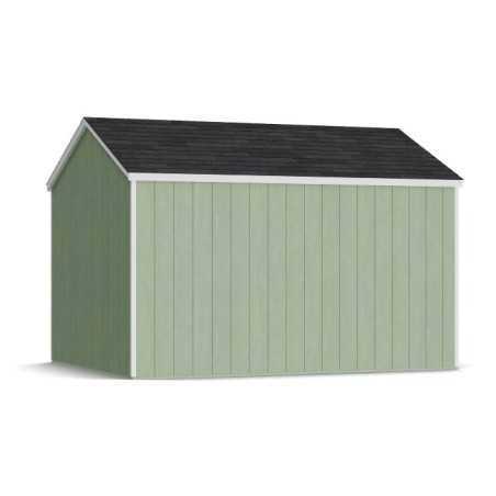 Little Cottage Co. Value Gable 10x12 Wood Storage Shed Kit - Side Entry (10x12 VGS-SE-PC)