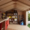 Little Cottage Co. Value Gable 10x12 Wood Storage Shed Kit - Side Entry (10x12 VGS-SE-PC)