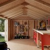 Little Cottage Co. Value Gable 10x12 Wood Storage Shed Kit - Side Entry (10x12 VGS-SE-PC)
