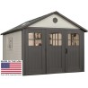 Lifetime 11x13 Plastic Storage Shed [60187-0125]