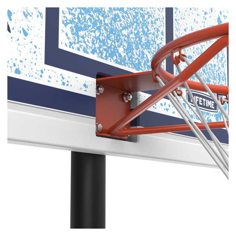Lifetime Pool Side 44-Inch Impact Portable Basketball Hoop (91213)