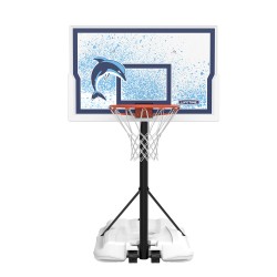Lifetime Pool Side 44-Inch Impact Portable Basketball Hoop (91213)