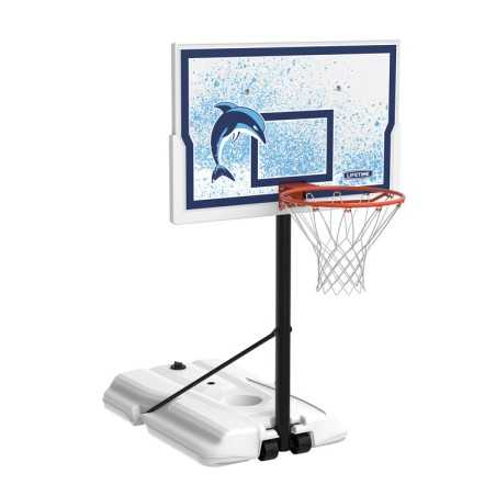 Lifetime Pool Side 44-Inch Impact Portable Basketball Hoop (91213)