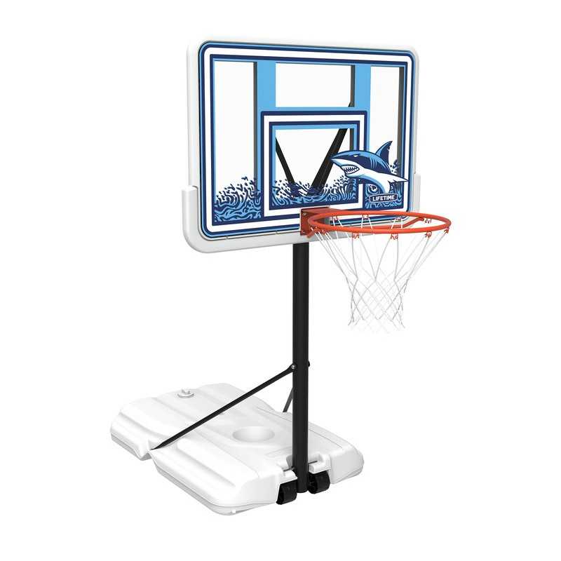 Lifetime 44 in. Portable Pool Basketball Hoop (91187)