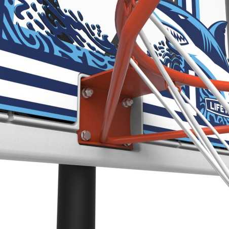 Lifetime 44 in. Portable Pool Basketball Hoop (91187)