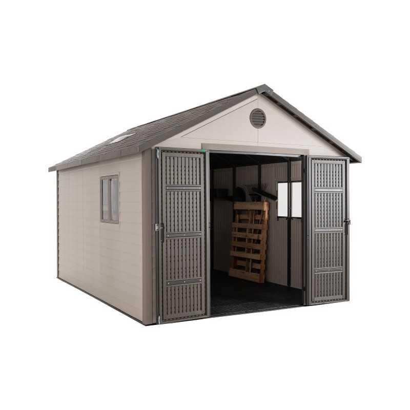 Lifetime 11x16 Plastic Storage Shed w/ Floor [6415-0125]