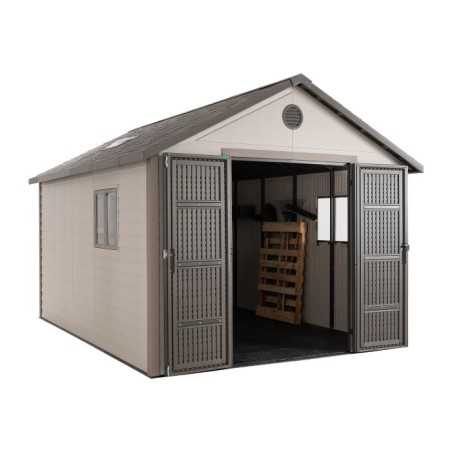 Lifetime 11x16 Plastic Storage Shed w/ Floor [6415-0125]
