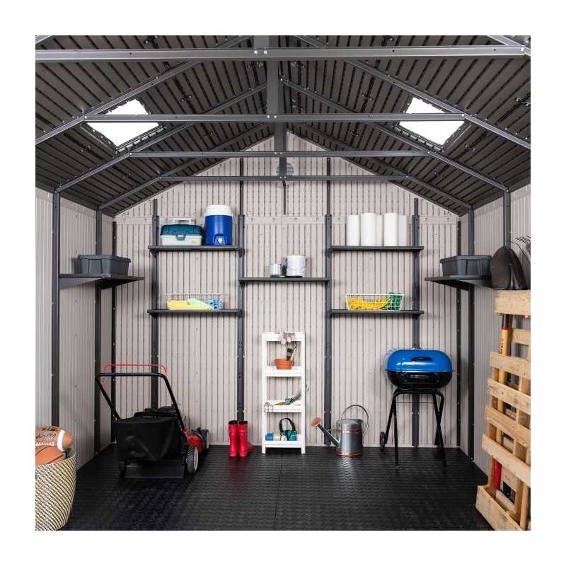 Lifetime 11x16 Plastic Storage Shed w/ Floor [6415-0125]