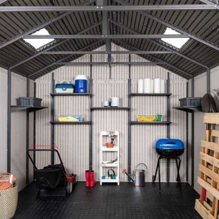Lifetime 11x16 Plastic Storage Shed w/ Floor [6415-0125]