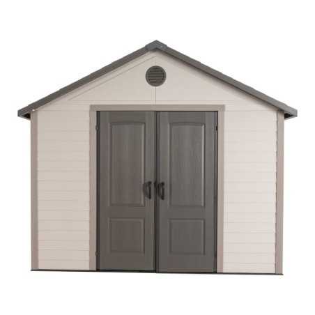 Lifetime 11x16 Plastic Storage Shed w/ Floor [6415-0125]