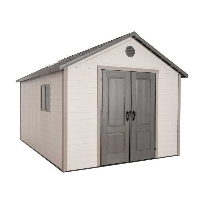 Lifetime 11x16 Plastic Storage Shed w/ Floor [6415-0125]